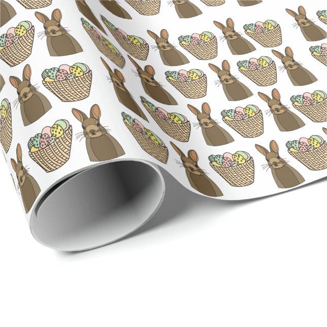 Papel De Regalo Feliz Navidad en Pascua (Esquina del rollo)