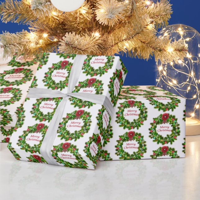 Papel De Regalo Feliz Navidad Festividad Festividad Patrón de guir (Vacaciones)