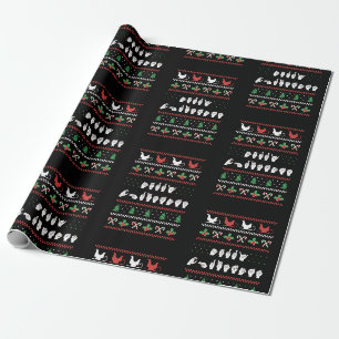 Papel De Regalo Feliz Navidad - LSA Lengua de Señas Americana I