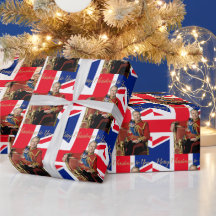 Feliz Navidad Rey Carlos III Bandera británica