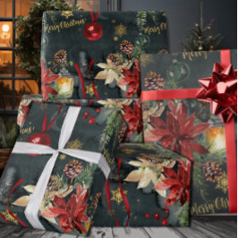 Papel De Regalo Feliz Navidad Splendor Glossy
