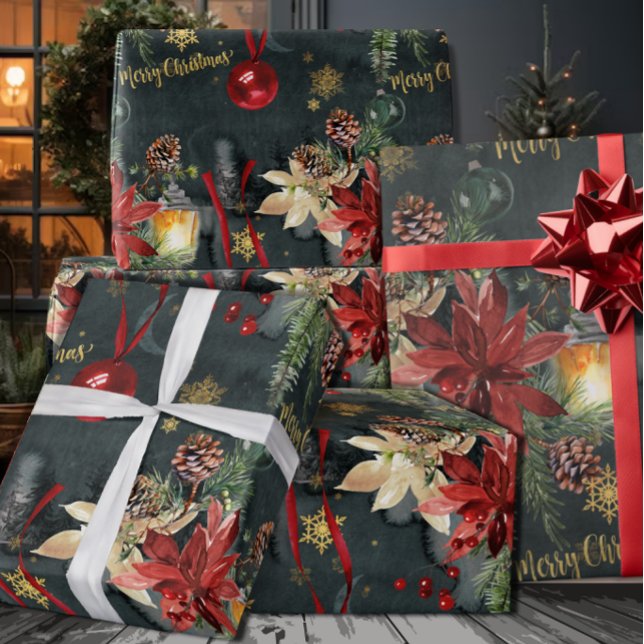 Papel De Regalo Feliz Navidad Splendor Glossy (Subido por el creador)