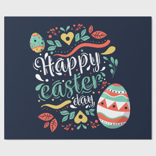 Papel De Regalo Feliz Pascua