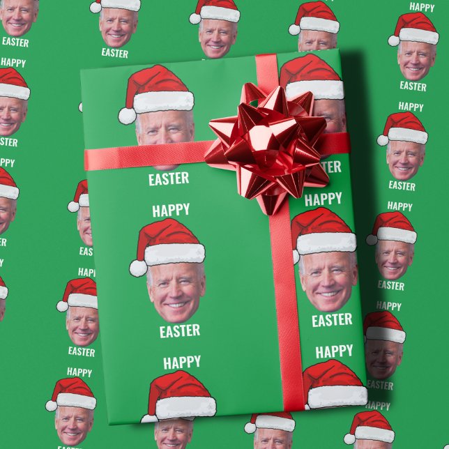 Papel De Regalo Feliz Pascua Joe Biden 4 de julio (Subido por el creador)