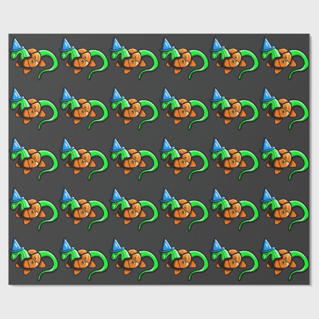 Papel De Regalo ¡Feliz Samhain! (Superficie plana)