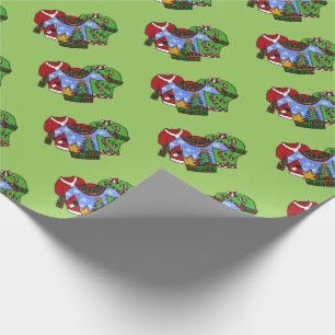 papel de regalo feo del suéter