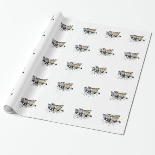 Papel De Regalo Ferrets