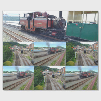 Papel De Regalo Ferrocarril de Llangollen y Ferrocarril de Ffestin