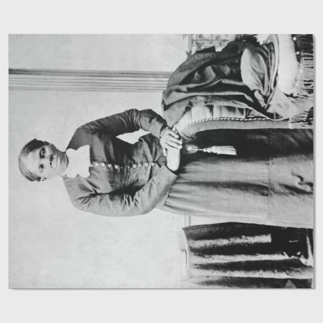 Papel De Regalo Ferrocarril Subterráneo Harriet Tubman Conductor (Superficie plana)