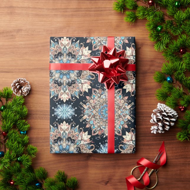 Papel de Regalo Festiva (Regalo de vacaciones)