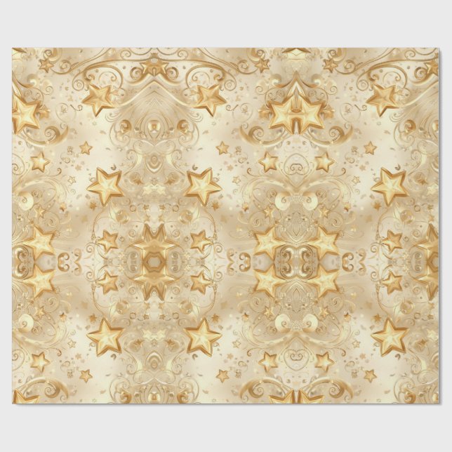 Papel De Regalo Festive Christmas Holiday Gift Wrap (Superficie plana)