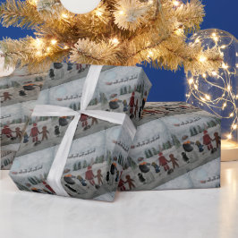 Papel De Regalo Festive Friends Painting by Alfred Fox