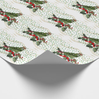 Papel De Regalo Festive King Bird
