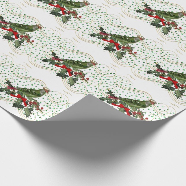Papel De Regalo Festive King Bird (Esquina)