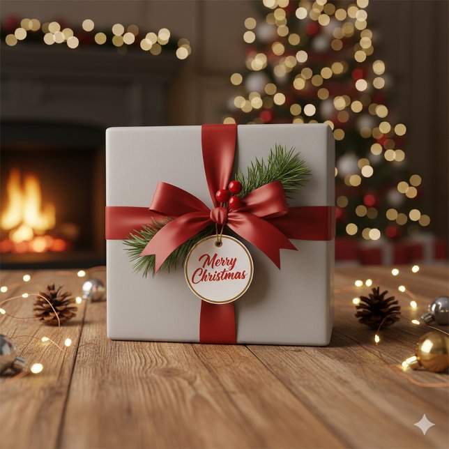 Papel De Regalo Festive Silver Glow Christmas Gift (Festive Silver Glow Christmas Gift Wrapping Paper)