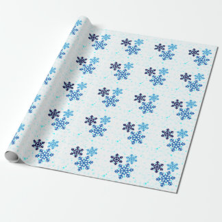 Papel De Regalo Festividad de copas de nieve
