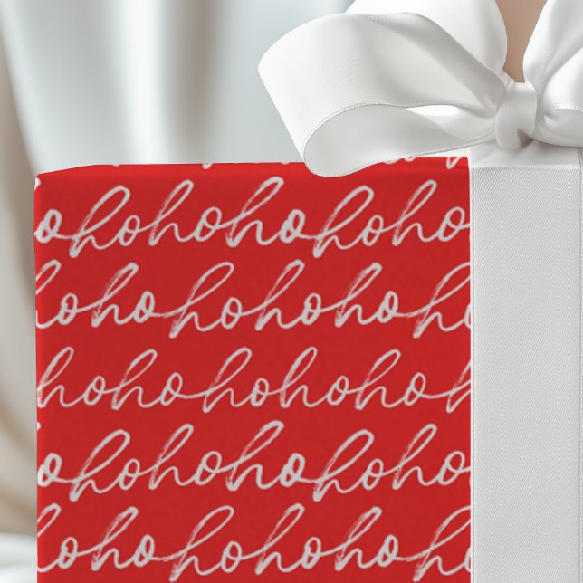 Papel De Regalo Festividad de Ho Ho Ho Ho Ho Navidades envolviendo (Subido por el creador)