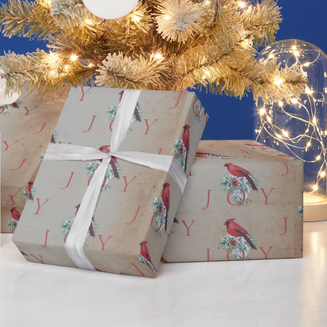 Papel De Regalo Festividad de los Navidades personalizados cardena (Vacaciones)