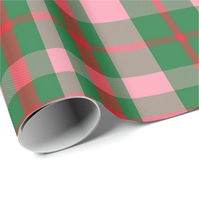 Papel De Regalo Festividad de Merry y Plough Brillante (Esquina del rollo)