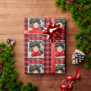 Papel De Regalo Festividad de Navidades de fotografía de Personali