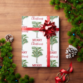 Papel De Regalo Festividad del árbol de la palmera tropical