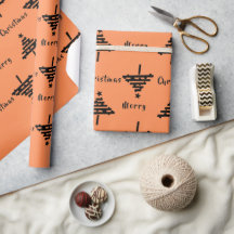 Festividad del patrón de árbol de Navidad negro Na