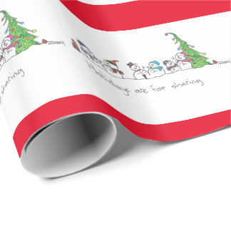 Papel De Regalo Festividad en el chat de Snowman