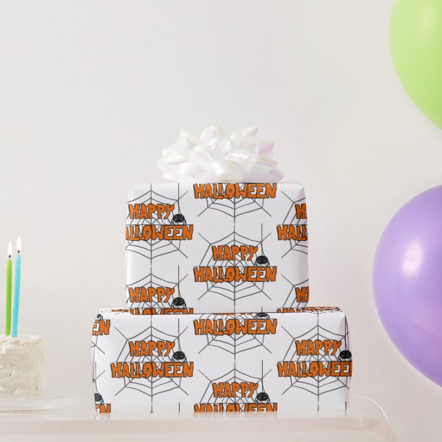 Papel De Regalo Festividad minimalista de Halloween (Regalos de fiesta)