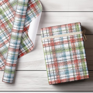 Papel De Regalo Festividad Rustica Invierno