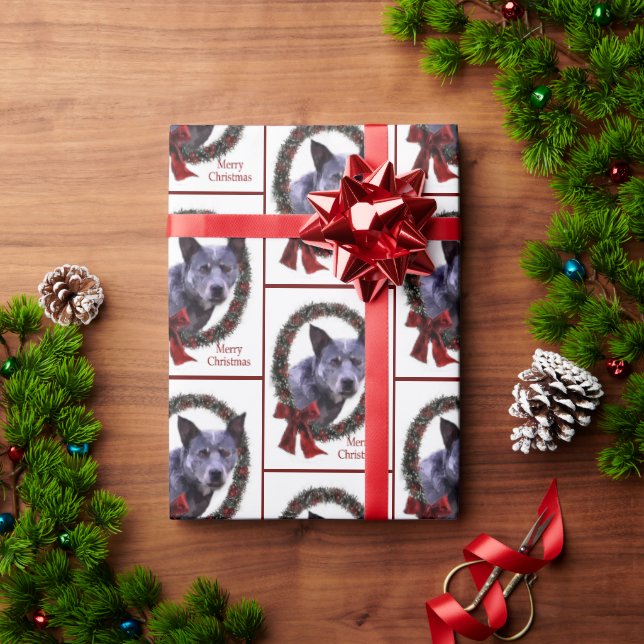 Papel De Regalo Festividades de los Navidades de ganado vacuno de  (Regalo de vacaciones)