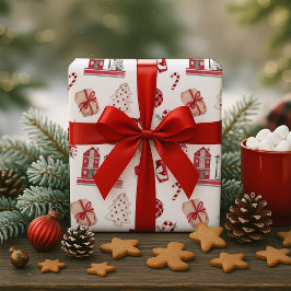 Papel De Regalo Festividades Navidades