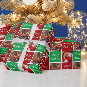 Papel De Regalo Festividades navideñas ferias de familia collage d