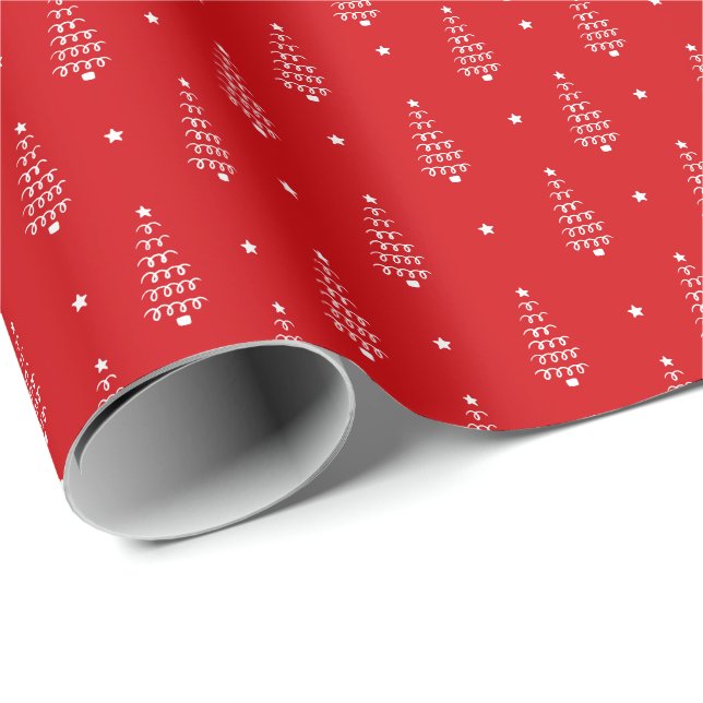 Papel De Regalo Festividades navideñas modernas (Esquina del rollo)