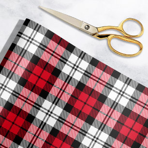 Papel De Regalo Festividades rusas rojas, negras y blancas con tar