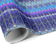 Papel de regalo festivo decorativo azul