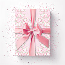 Fez Starburst Trellis en Rosa y Verde