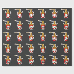 Papel De Regalo Fideos sonrientes