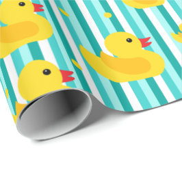 Papel De Regalo Fiesta Baby Shower de recién nacido Cute Ducks