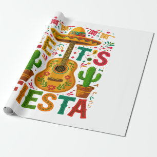 Papel De Regalo Fiesta Cinco De Mayo Fiesta