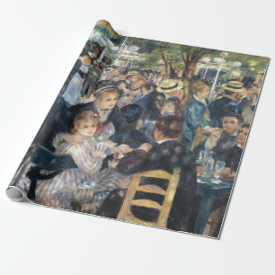 Papel De Regalo Fiesta de baile Renoir Moulin Galette