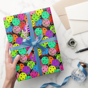 Papel De Regalo Fiesta de baloncesto Confetti y globos de balonces