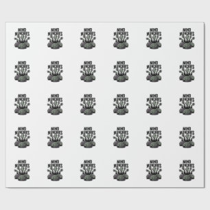 Papel De Regalo Fiesta de Cerebros de No Muertos Manos de Zombie V