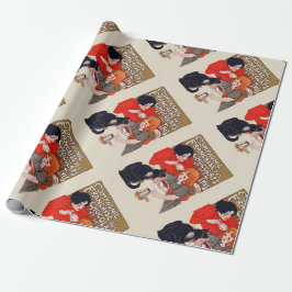 Papel De Regalo Fiesta de chocolate francés Steinlen Art