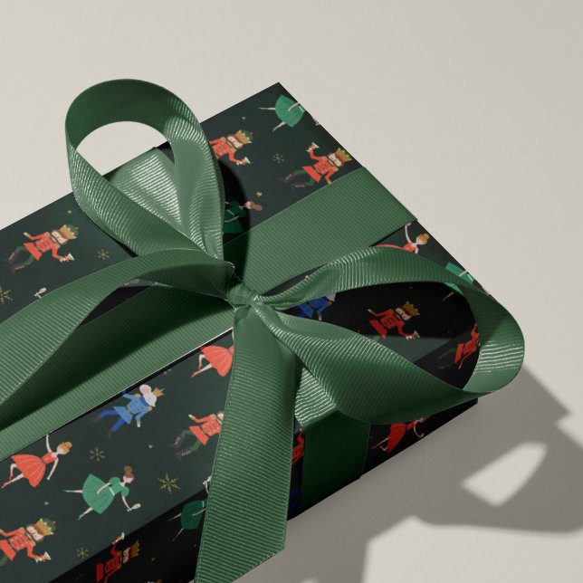 Papel De Regalo Fiesta de Cóctel de Cascanueces Navidad (Subido por el creador)