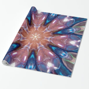 Papel De Regalo Fiesta de cristal del caleidoscopio de la prisma