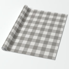 Papel De Regalo Fiesta de Cuadros Monocromáticos Mínimos