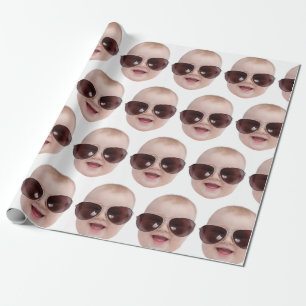 Papel De Regalo Fiesta de cumpleaños Baby Photo Gifts Graciosos re