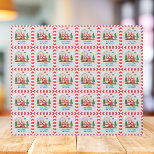 Papel De Regalo Fiesta de Cumpleaños con Tema de Carnaval de Circo