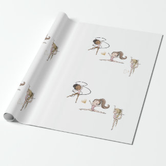 Papel De Regalo Fiesta de cumpleaños de gimnasia