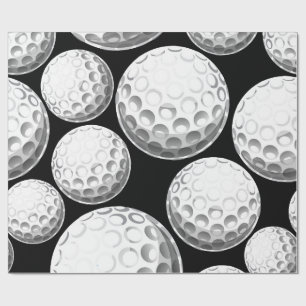 Papel De Regalo Fiesta de Cumpleaños de Golf Emocionante